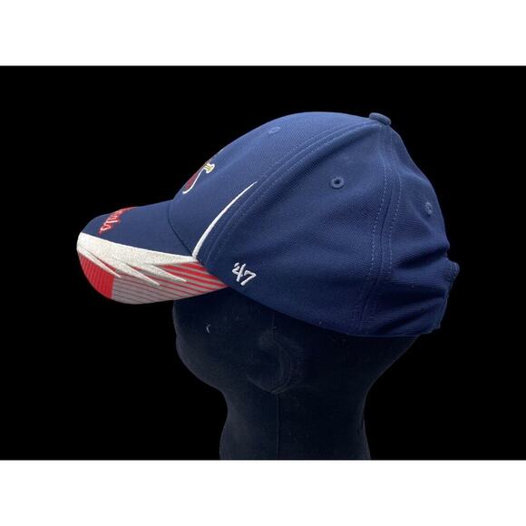 St Louis Cardinals Hat Youth Shark Tooth Wings Look Baseball Hat Ball Cap '47 - Picture 5 of 9